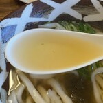 手打ちうどん　しげ - 出汁　旨い