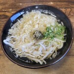 手打ちうどん　しげ - もやしうどん　450円(税込)