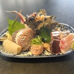 木村屋 - ◎地魚刺身盛り合わせは激ウマ！