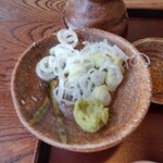 茅ヶ崎 そば処 榮家 - 薬味　