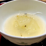 礒田 - 海鰻の下には旨味たっぷりの冬瓜