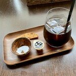 バルバルキッチンアメリ - 食後のアイスコーヒーS(¥300)