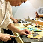 礒田 - 熱々の虎魚