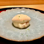 礒田 - 無花果の甘みと白和えのほのかな酸味が堪らなく美味しい