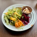バルバルキッチンアメリ - 毎度のランチサラダ