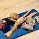 ジャパニーズ スパイス カリー ワッカ - 前菜5種