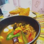 SOUP CURRY PARI PARI - 少し中身を見やすく。