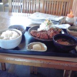 三喜元 - チキンみそかつ定食