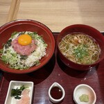 Kashunan - ネギトロ丼セット990円