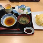 和庵　いっしん - 日替り定食（はもの天婦羅）