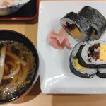 和庵　いっしん - 日替り定食のいっしん巻＆汁物