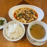 彩雲瑞 - 麻婆豆腐ランチセット