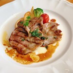 神戸屋レストラン - ポークのグリルわさび醤油