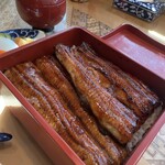 うなぎ亭 友栄 - うな重様(斜め)