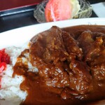 カフェ・ド　マルシェ - 「マルシェ CURRY とんかつ」②