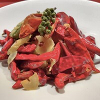 Ji-Cube - 鶏肉とじゃがいも（キタアカリ）の唐辛子炒め