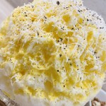 かき氷店 小桃 - 鮮やかな黄色は朝どれとうもろこしの成せる味(￣▽￣)