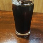 キッチン ブルー グローブ - アイスコーヒーのアップ