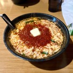 辛麺 華火 - 大辛(バター)/900円