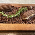 サンセリテ - 山越畜産まつぶた 松阪豚リエット カカオのエクレア