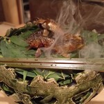 伯雲 - 天竜川の鮎、焼かれちゃいました