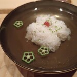 伯雲 - 鱧と水茄子のお椀