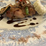 ブルックフィールドファーム - 添えられていたこのお塩！良い意味で変な味です〜♡楽しい✨