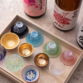 Enjoy it with your favorite glass! Comparison of sake drinking