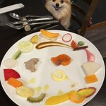 メゾンドブラン - 那須野菜の前菜プレート