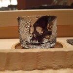 伯雲 - ドクロお猪口