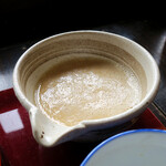 蕎舎 - 自然薯によるとろろ。