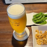 和の燻製 - ビールセット 850円。
