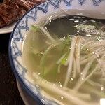 牛タン焼専門店 司 - スープ