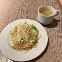 表参道 バッカス - サラダ、スープ付き