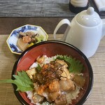 赤坂 あそび亭 - 結果的に「本日の海鮮茶漬けセット」1,000円