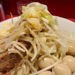 ラーメン二郎 - ヤサイ（そのまま）