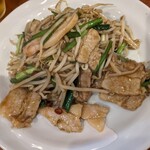 中華食堂 小明 - 肉ニラ炒め