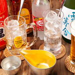 Yozakura Roketto - ドリンクは種類豊富_季節のお酒もご準備してます。