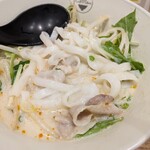 Rice noodle comen - 野菜たっぷり！