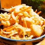 リカースタンド　ベルハウス - この日は、かき揚げのトリプルコンボ！