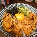 寿製麺 よしかわ - チャーシュー丼