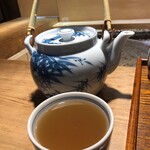 蒜山手打ちそば 叉来 - 蕎麦湯