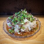 紫檀 手打ち蕎麦と焼鳥 - 薬味と鰹