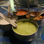 Madras meals - 薬味4種