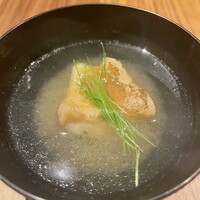 和食しんくろ - 甘鯛の揚げ出しみぞれ椀