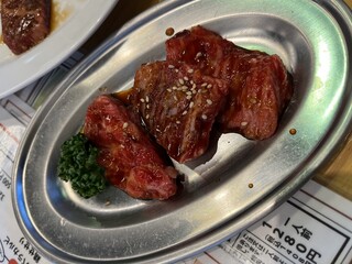 Yakiniku Taishuu Sakaba Nyu Komaki - ランチ飛騨牛旨ダレカルビ480円