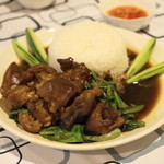 サイフォン - 2013.9 カオカームー（1,000円）豚足のせご飯