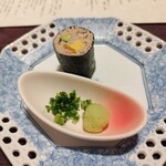 和食 浜木綿 - 口直しのそば寿司