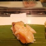 立食い寿司 根室花まる - 活ツブ貝