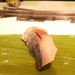 立食い寿司 根室花まる - へべす〆サバ